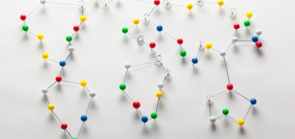 Network with pins